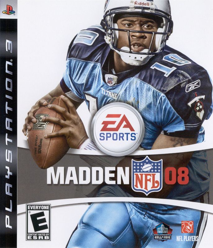 Madden NFL 08 box art for Playstation 3